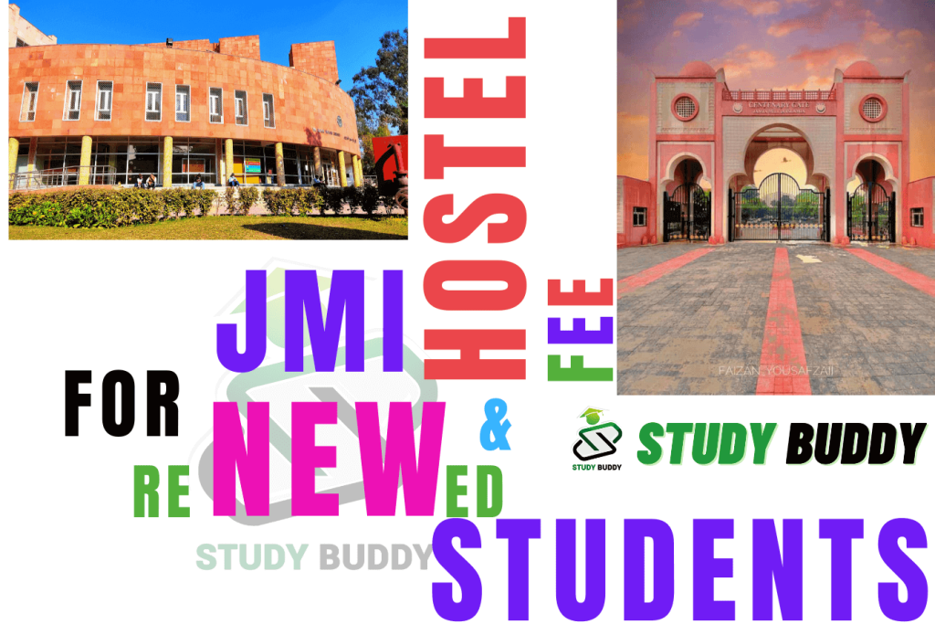 Jamia Hostel Fee for new and renewed students