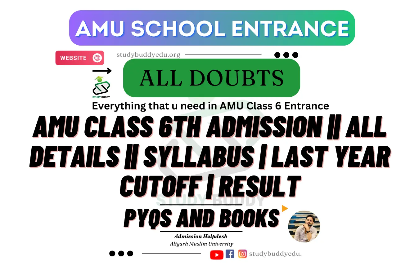 AMU Class 6th admission