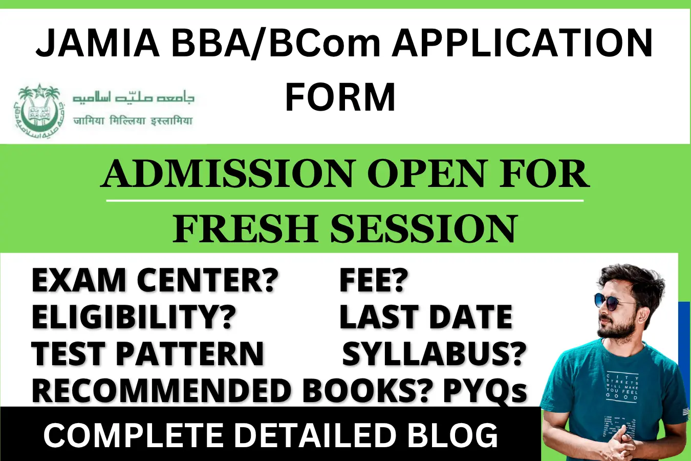 JAMIA BBA/BCom
