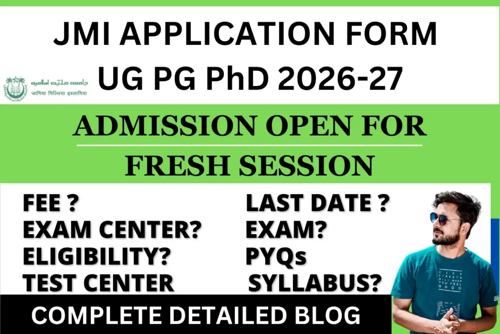 JMI application form 2026
